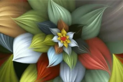 Abstract Flowers