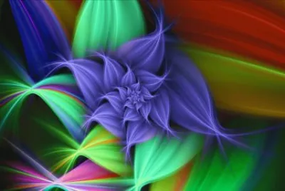 Abstract Flower