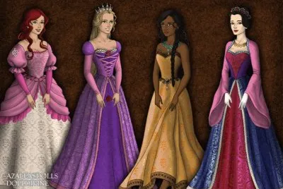 Ariel Rapunzel Pocahontas Mulan