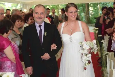 La novia y su padre