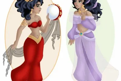 Esmeralda as Jasmine