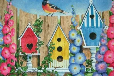 Birdhouses jigsaw puzzle