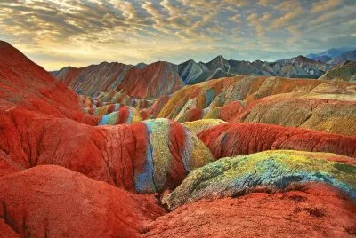 Rainbow Mountains China