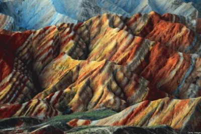 פאזל של Rainbow Mountains China