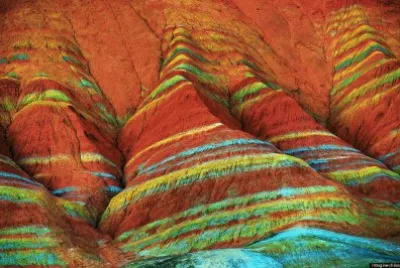 Rainbow Mountains China