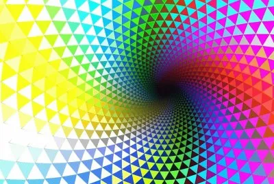 Multicolor spiral