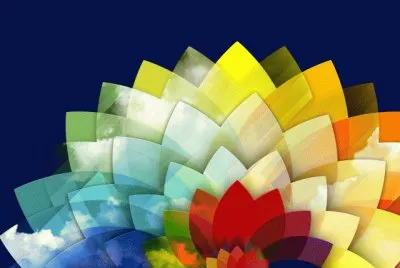 Colored Fan