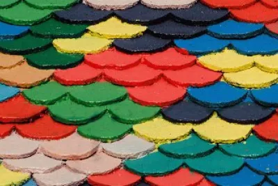 Colored Roof Tiles