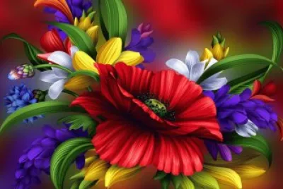 Flower composition