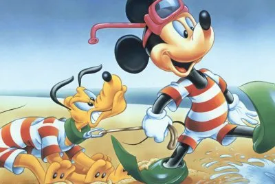 Mickey Mouse goes Snorkeling jigsaw puzzle