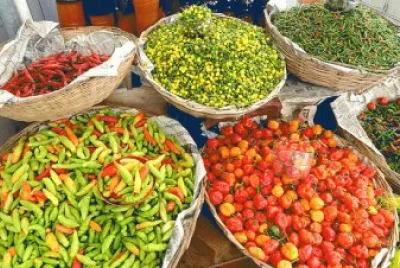 Feira de SÃ£o Joaquim - Salvador - pimentas