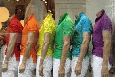 Camisas coloridas