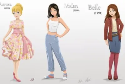 Aurora Mulan Belle