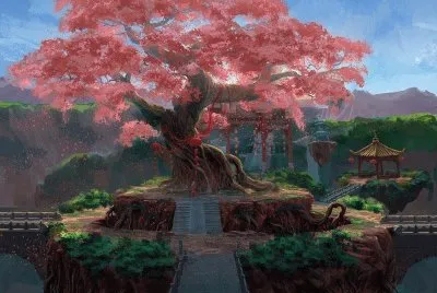 arbol rosa
