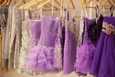 Shopping for the Purple Prom Dress