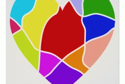 CoraÃ§Ã£o colorido