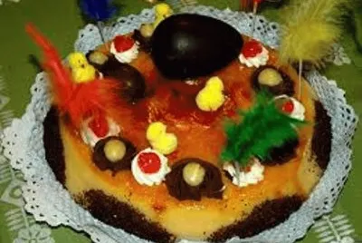 La mona de pascua que buena