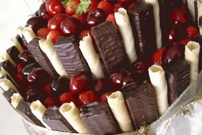 Chocolate y fruta para que no se diga