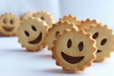 Galletas sonrientes