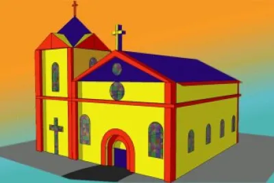 Igreja - cores primÃ¡rias