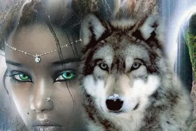 fille loup
