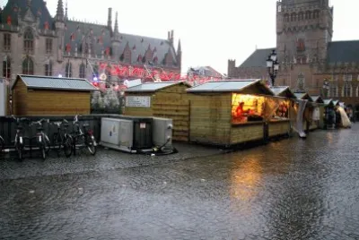 Bruges market place