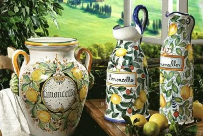 Limoncello Jars  Capri  Italy
