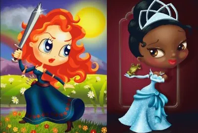 Merida Tiana jigsaw puzzle