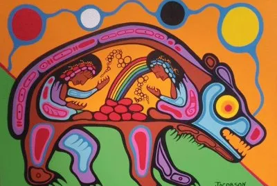 Native American art jigsaw puzzle
