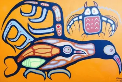 Native Indian art jigsaw puzzle