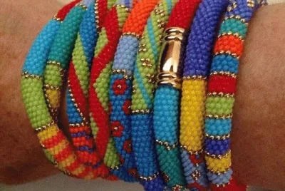 Beadword Bracelet