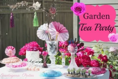 Garden Tea Party Table