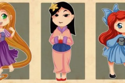 Rapunzel Mulan Ariel
