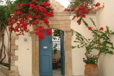 House entrance  Crete
