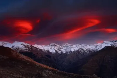CORDILLERA 3 MILLAS .PARQUE NACIONAL SIERRA NEVADA