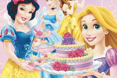 פאזל של SnowWhite Cinderella Belle Rapunzel