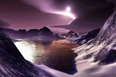 NOCHE DE HIELO Y LILA
