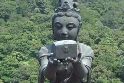 פאזל של offrande Ã  Bouddha (H.K.)