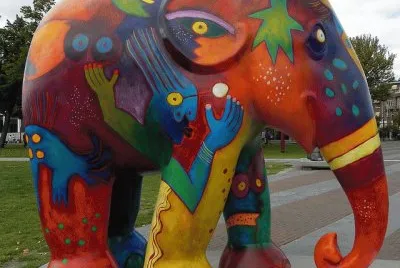 Elephant art