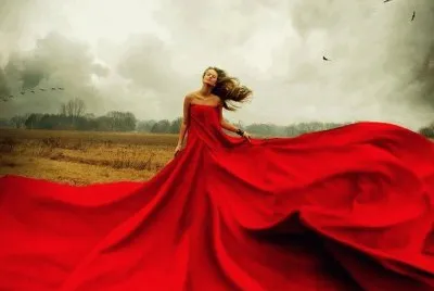 Dama de Vermelho jigsaw puzzle