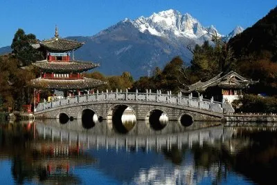 Heilong Tan Park  Lijiang  China jigsaw puzzle