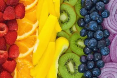 Fruit rainbow jigsaw puzzle