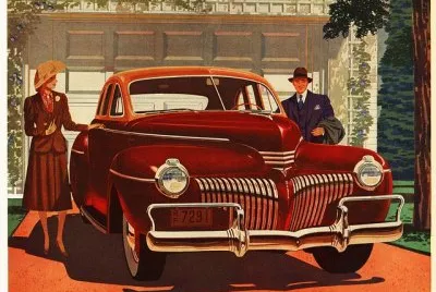 Vintage poster De Soto 1941