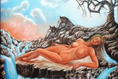 Opere di pittura e scultura dell 'Artista palermitano Tony Alonzo