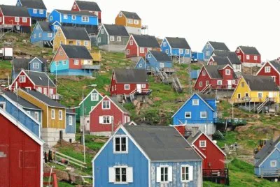 Greenland village