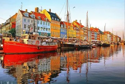 Nyhavn  Copenhagen  Denmark