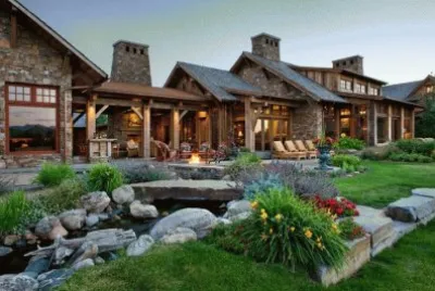 Dream House  Bozeman  Montana  USA