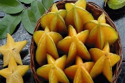 Carambola known as Starfruit