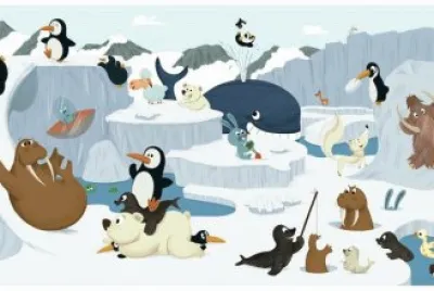 Talk plate  Animals