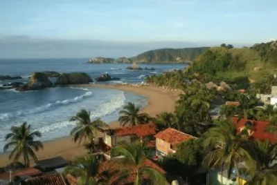 PLAYA EN MAZUNTE